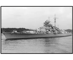 Cobi Klocki Karo laivas „Bismarck 3204“ kaladėlės