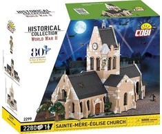 Cobi Bažnyčios blokai Sainte-mere-eglise