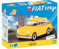 Cobi Klocki 71 detalės lenkiški „Fiat 126p“ konstruktoriai