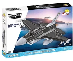 Cobi Klocki F-16d kovos sakalo blokai 436 vienetai