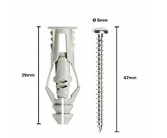 Cobra Įvarai GKP, 6 x 39 mm, plastikiniai, 8 vnt.