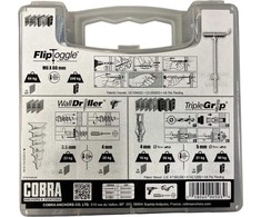 Cobra Įvarų GKP rinkinys, PROKIT, 128 vnt.
