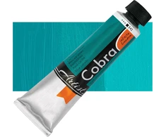 Cobra Artist Vanduo-Mixable Oil Colour Tube Caribbean Mėlyna 542 (ROY-21055420)