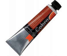Cobra Cobra Artist Vanduo-Mixable Oil Colour Tube Transparent Oxide Raudona 378