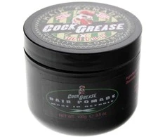 „Cock Grease Extra Stiff X“ plaukų formavimo pomada, suteikianti blizgesio ir ypatingos fiksacijos, 100 g
