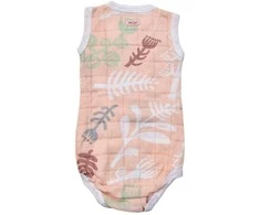 „Cocoon Lodger Romper“ „Botanimal“ medvilninis berankovis bodis, pliušinis, 68 cm, RF 073_68