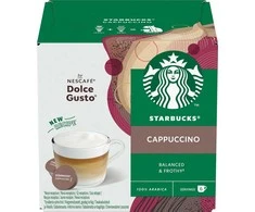 Kavos kapsulės, suderinamos su NESCAFÉ® Dolce Gusto® Starbucks Cappuccino, 6 + 6 vnt.