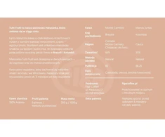 Figa Coffee Kavos augalas Kavos pupelės Kavos augalas Figa Kava - Tutti Frutti 9 Blend Espresso 250g