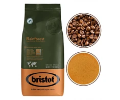 Coffeelab Bristot Rainforest juodos kavos pupelės 1kg