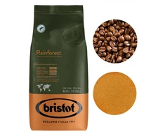 Coffeelab Bristot Rainforest juodos kavos pupelės 1kg