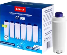 „Coffix“ filtras „DeLonghi“ kavos aparatui (pakaitinis) COFFIX CF106, 6 vnt. pakuotėje.