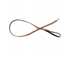 Collar Odinis šuns pavadėlis, konjako/juodas, M-L, 20 mm/120 cm