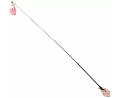 Collar WAU DOG Žaislas DLA KOTA Meškerė TELESKOPOWA Z KRÓLICZKIEM 180cm