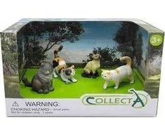 Collecta COLLECTA figūrėlių RINKINYS IŠ 4 KATINŲ PAKUOTĖJE (88327, 88331, 88491, 88937)