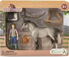 Collecta COLLECTA HOBBY JOCKEY MOTERIS IR PRIEDAI PAKUOTĖJE