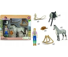 Collecta COLLECTA HOBBY JOCKEY MOTERIS IR PRIEDAI PAKUOTĖJE