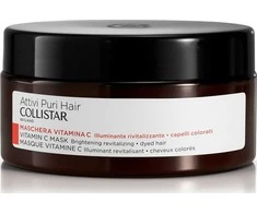 "Collistar" šviesinanti kaukė dažytiems plaukams su vitaminu C (šviesinanti atgaivinanti kaukė) 200 ml