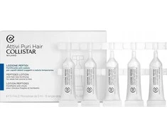 "Collistar" Stiprinamoji priemonė nuo plaukų slinkimo Peptidai (Stiprinamasis losjonas nuo plaukų slinkimo) 15 x 5 ml