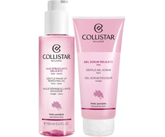 „Collistar“ rinkinys (švelnus valomasis aliejus 150 ml + švelnus šveitiklis 100 ml)