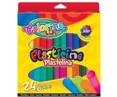 Plastilinas Colorino Kids 24 spalvų