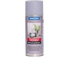 MASTON Colorovo Gruntas purškiamas aliuminio ir cinkuoto metalo paviršiams, 400 ml