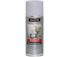 MASTON Colorovo Gruntas purškiamas aliuminio ir cinkuoto metalo paviršiams, 400 ml