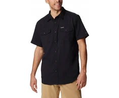 Columbia Columbia Utilizer II Solid trumpomis rankovėmis marškinėliai 1577762011 Juoda XL