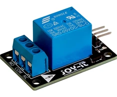 Relės modulis 1 kanalo, maitinimas 5VDC, komutacija 10 A / 230 V AC , 10 A / 30 V DC JOY-IT