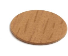 Lipnieji dangteliai Haushalt walnut 6077, Ø16 mm