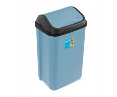 Keeeper Waste bin with rotating lid 25L Swantje 33.5x25.5x53.5cm mėlynas