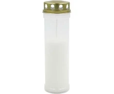 Candela Memorial Candle With Cap Baltas