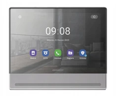 Commax CDV-1004QT NEO Sidabrinis MONITORIUS 10,1" LAISVŲ RANKŲ SMART HD VEIDRODIS