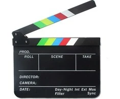 Commlite Plėvelė Clapboard 30x25cm / Spalva / Skirta flomasteriams