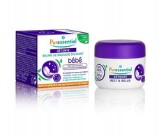 „Puressentiel Baby“ – raminamasis ir drėkinamasis kūno balzamas visam kūnui su eteriniais aliejais, 30 ml