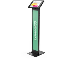 Compulocks stovas Compulocks iPad 10.9'' 10th Gen Swell Enclosure Brandable Floor Stand Juodas, 27,7 cm (10.9''), Apple, iPad (10th gen.) 2022, A2757, A2777, 27,7 cm (10.9''), Juodas, Aliuminis, Plienas