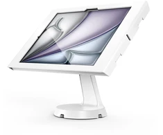 Compulocks „iPad Air M2“ ir „M3 13“ „Apex“ korpuso stiebo stovas – baltas – tvirtinimo komplektas (korpusas, sąranka) – planšetiniam kompiuteriui – užrakinamas – metalinis rėmas – ekrano dydis: 33,02 cm (13 colių) – stalviršio plotas, tvirtinimas prie sienos – skirtas „Apple“ 13 colių „iPad A“