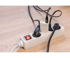 Conceptronic „InLine®“ USB maitinimo šaltinis ir įkroviklis, dvigubas USB-C, PD, PPS, 30 W, juodas