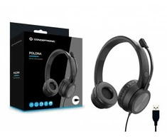 CONCEPTRONIC Ausinės USB-A Mikro,int.Bed.Stereo 2.0m sw