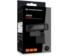 CONCEPTRONIC Webcam AMDIS 1080P Full Win11/10 Webcam+Micr.