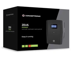 Conceptronic ZEUS04G maitinimo šaltinis UPS Technologia line-interactive 2,2 kVA 1320 W 4 x gniazdo jungiama į tinklą
