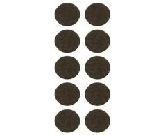 Haushalt Condor FELT PADS D20 BROWN 10PCS