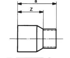 Conex Kelio redukcijos jungtis 5000 35 x 22mm (5243035022000)