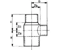 Conex Vario mažinimo trikampis serija 5000 35 x 18 x 35mm (5130035018035)