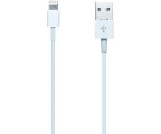 Kabelis USB Connect IT USB-A – Lightning 1 m Baltas (CI159)