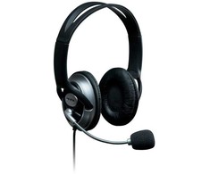 Connect IT PC ausinės juodas/sidabrinis w/mic***