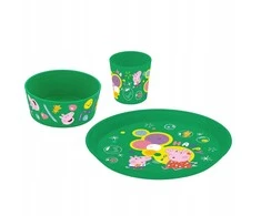 Connect Peppa Pig vaikų indų rinkinys, 3 dalių, KOZIOL