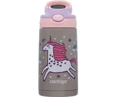 Contigo Vaikiška gertuvė Easy Clean Strawberry Unicorn CON2178083, 380 ml