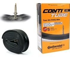Continental 28 Slim Presta valve 28/37-609/642 dviračio kamera