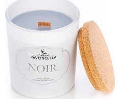 Continental Noir sojų žvakė, balta, 135 g