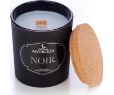 Continental „Noir“ sojų žvakė, juoda, 135 g